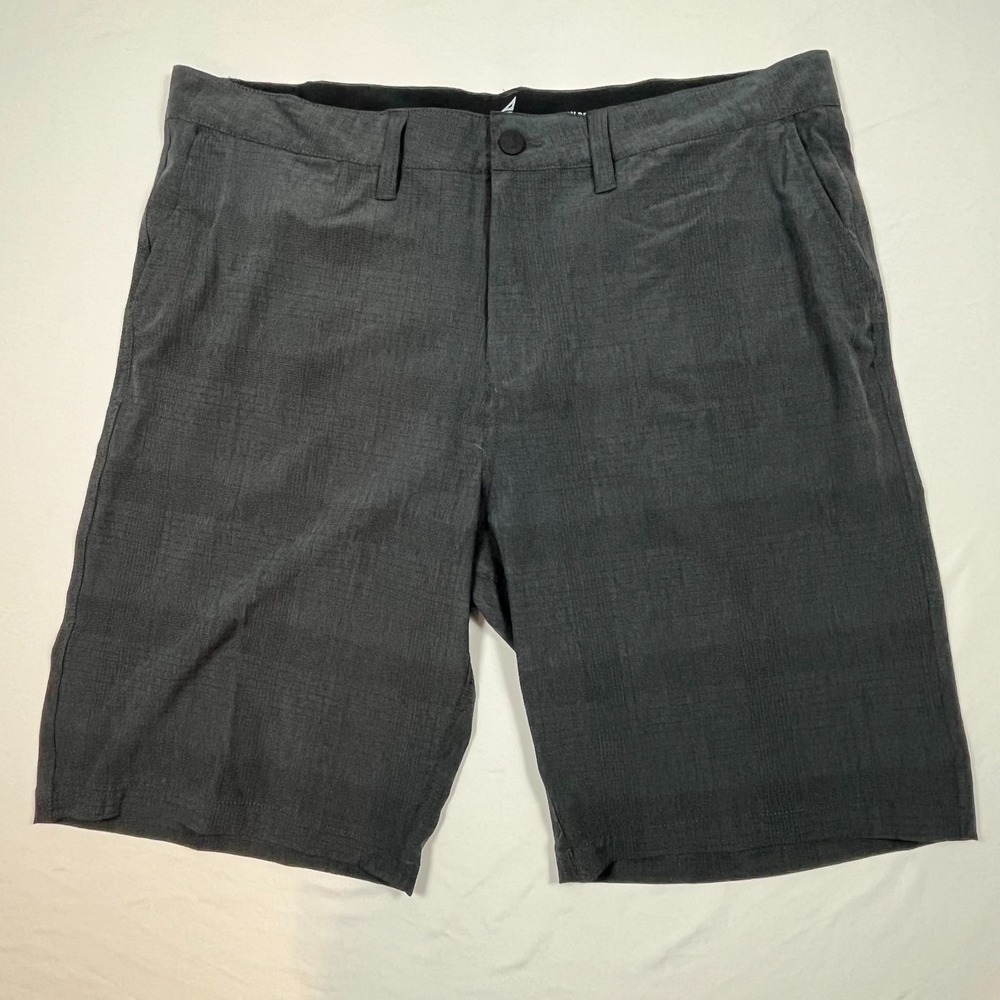 Atlantis Weathergear Shorts W 38 Charcoal Plaid Performance Fishing Hiking Short